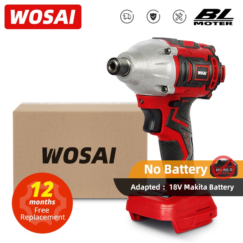 

Аккумуляторный шуруповерт WOSAI MT 20В