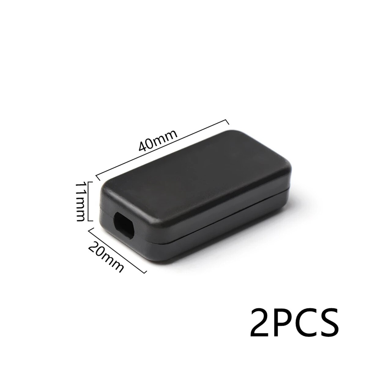 

Корпуса для электроники YQSiNYUE ABS Plastic Electronic Project Box, черные, 2 шт.