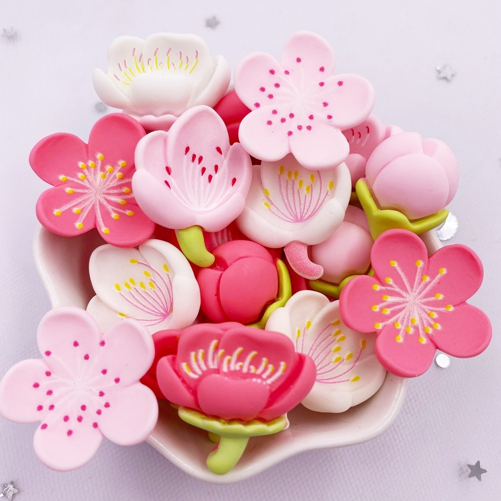 

Каменные фигурки вишни Diy Super Paradise 10 шт