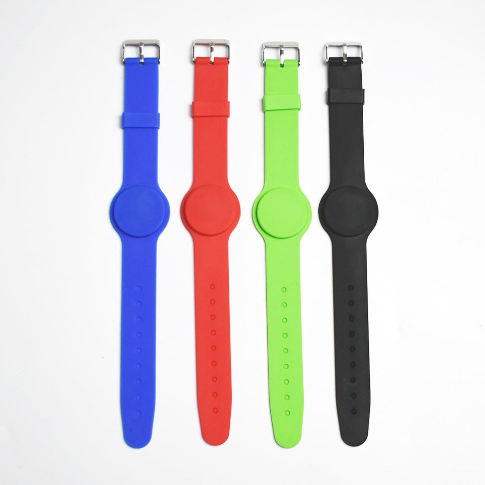 

Силиконовый NFC браслет zhizaibide красный