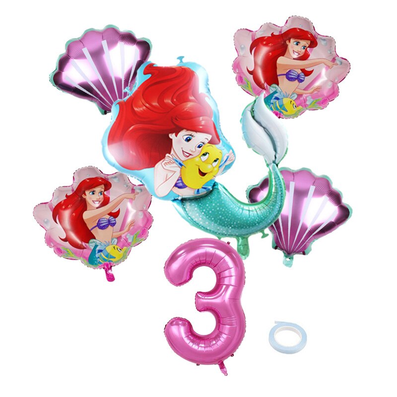 

Фольгированный шар Disney Русалочка