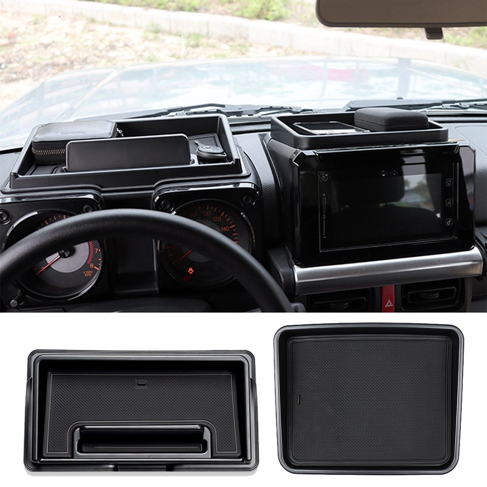 

Suzuki Jimny JB64 JB74 2019-2024 Автомобильный Ящик Для Хранения На Приборной Панели, Органайзер, Лоток Для Центральной Консоли