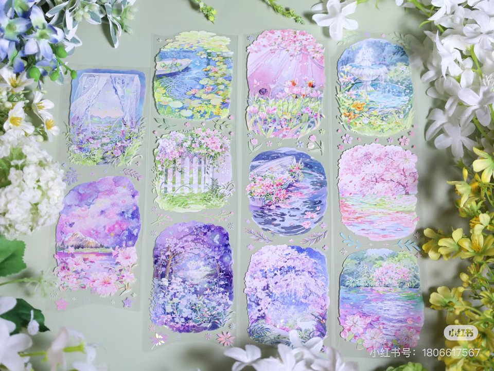 

Много дизайнов ленты Washi