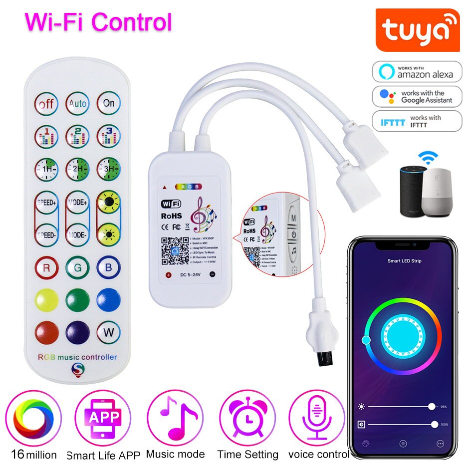 

Tuya RGB Контроллер светодиодной ленты