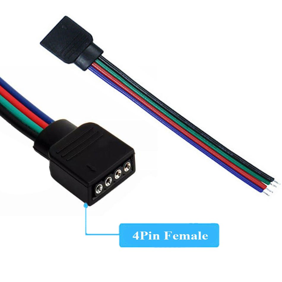 

Кабели соединители для светодиодной ленты RGB/RGBW 5 шт.