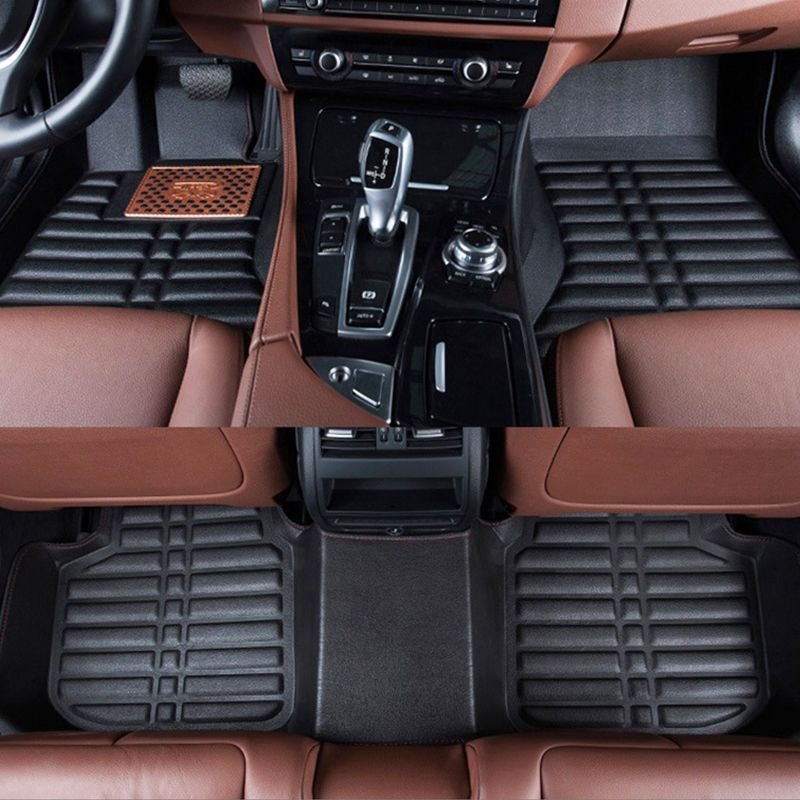 

Автомобильные коврики LHD для Toyota RAV4 RAV 4 XA40 2013 ~ 2018, автомобильная кожаная подкладка для ног, стандартный коврик, автомобильные аксессуары, коврик