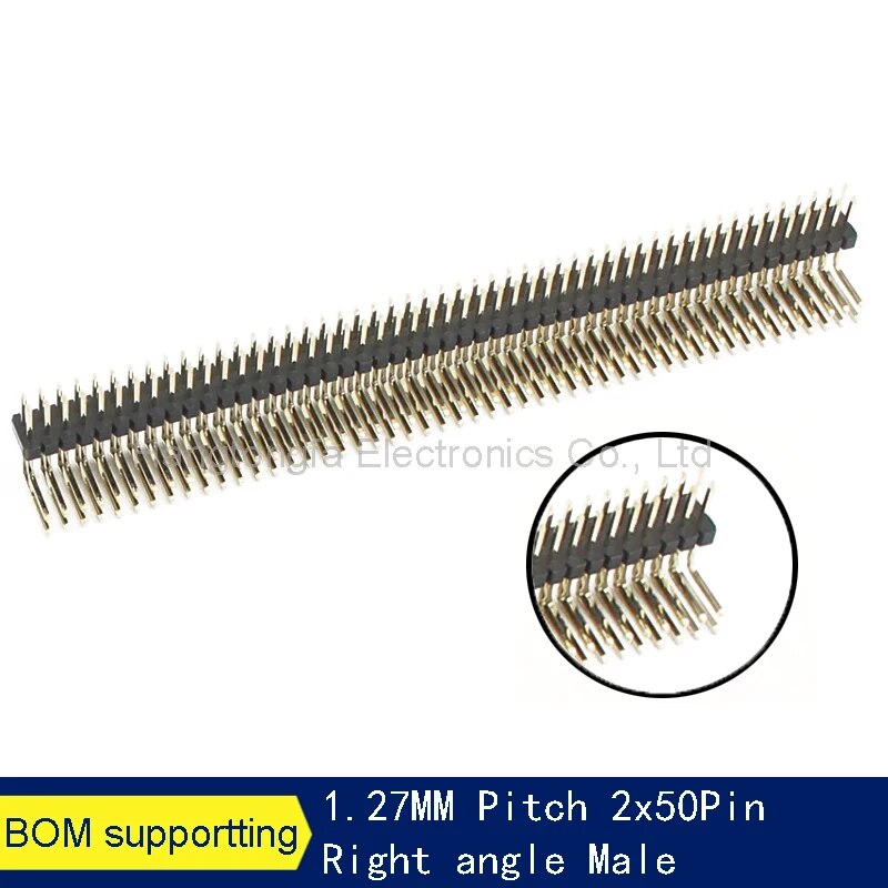 

Клеммный блок 1,27 мм 2x50 100 контактов