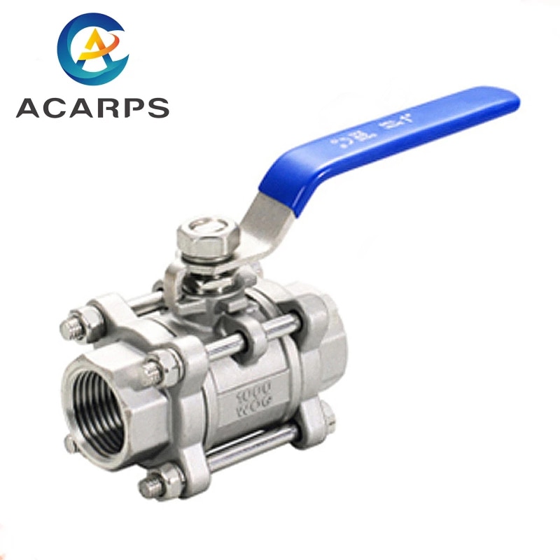 

Шаровой кран Acarps из нержавеющей стали 1/2", 3/4", 1", 2"