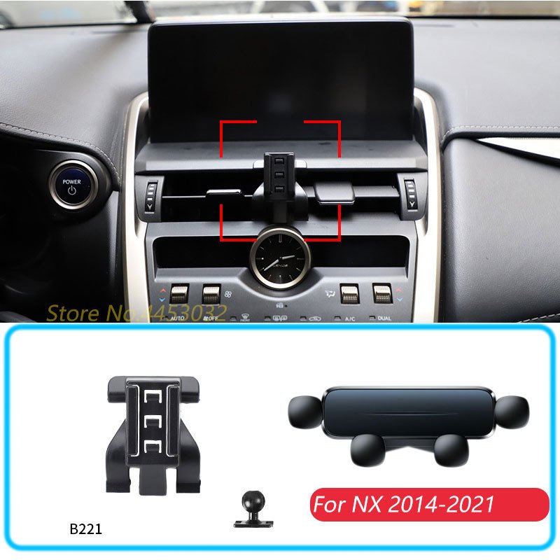 

Автомобильный Держатель Для Телефона Lexus NX 200t/200 2014-2021, Гравитационная Подставка