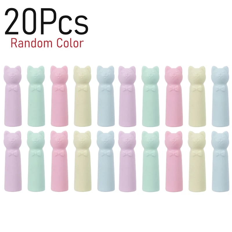 

Ластик наконечник для карандашей мультяшный кот