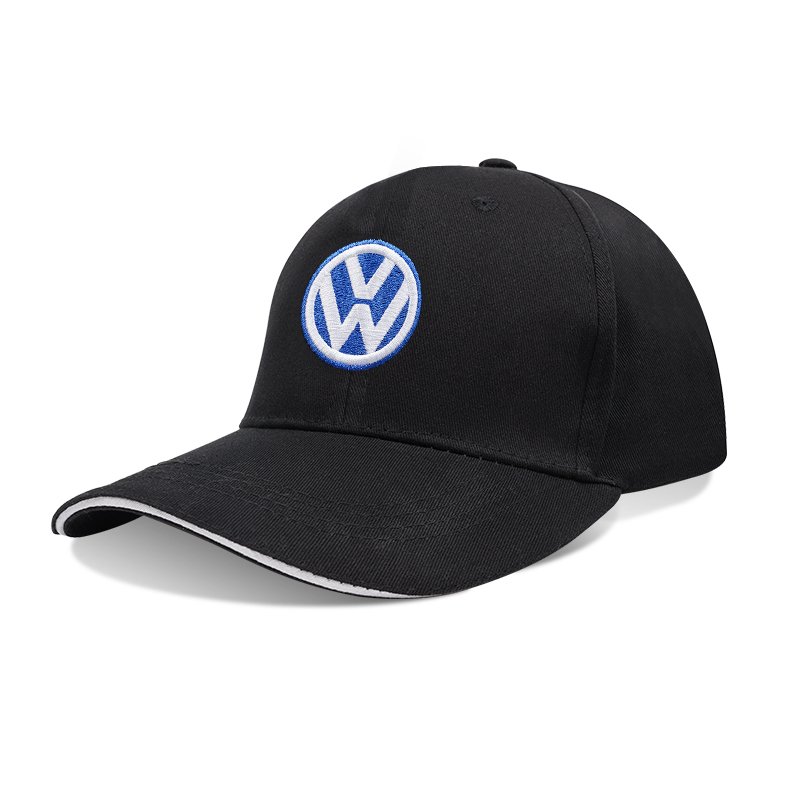 

Бейсбольная кепка Snapback с вышивкой логотипа автомобиля Volkswagen, регулируемые повседневные шапки для VW GTI Polo Golf Passat Tiguan Arteon Touareg CC