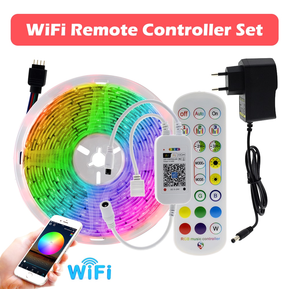 

Wi-Fi светодиодная лента TRANYTON RGB 5M/10M/15M/20M/30M