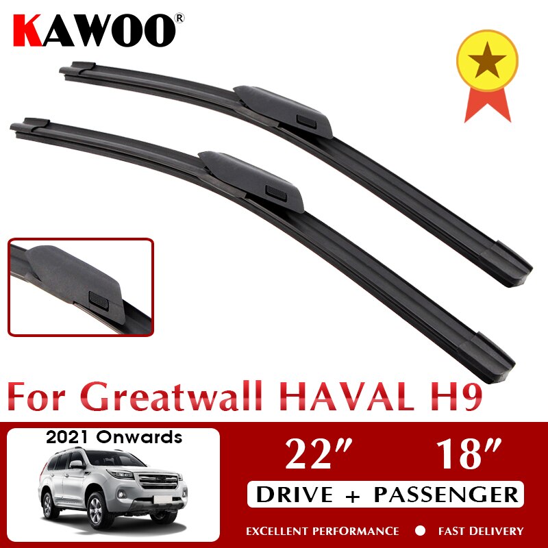 

Новые стеклоочистители для автомобилей Great wall HAVAL H9 2021 стеклоочистители для лобового стекла 22 "+ 18" LHD автомобильные аксессуары