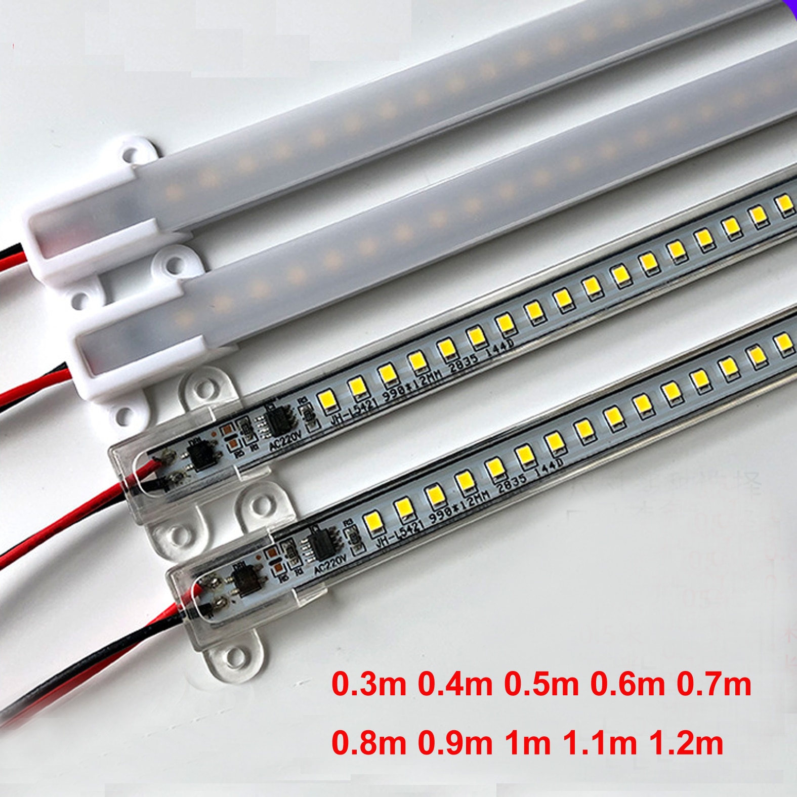 

JOYPJLIT Жесткая светодиодная лента SMD2825 теплый белый 10 шт.