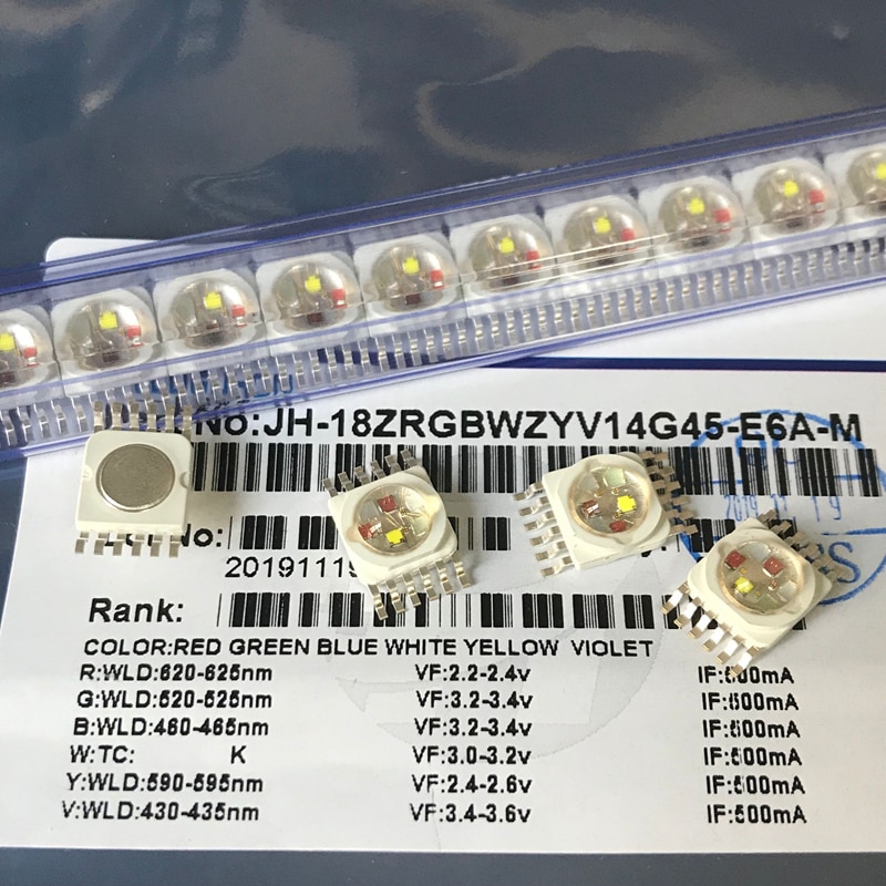 

Светодиодные лампочки RGBWYV XINYAGUANG 10 шт.