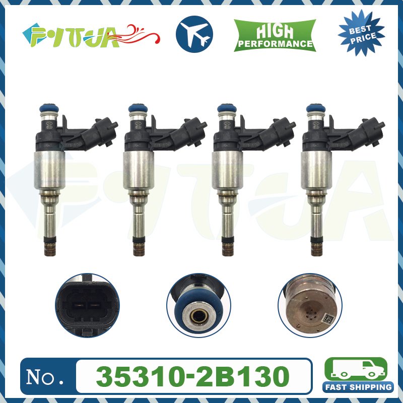 

Топливный инжектор 35310-2B130 для Hyundai Accent Veloster Kia Rio 1.6L L4 2012-2017 353102B130, впрыскиваемые значения, 4 шт.