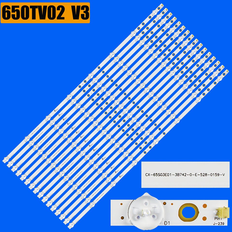 

Светодиодная лента подсветки Sony 650TV02 V3 для телевизора