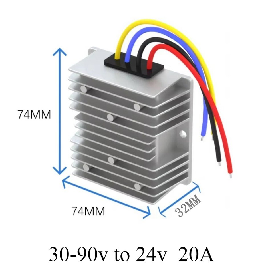 

kangwobei DC/DC Converters понижающий преобразователь напряжения 30-90в в 24в
