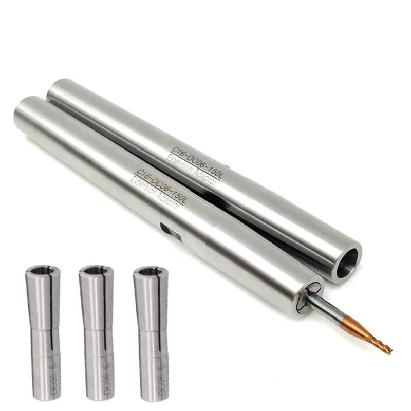 

Цанговый патрон ST12 DC6 120L + цанги 3 мм 4 мм 6 мм