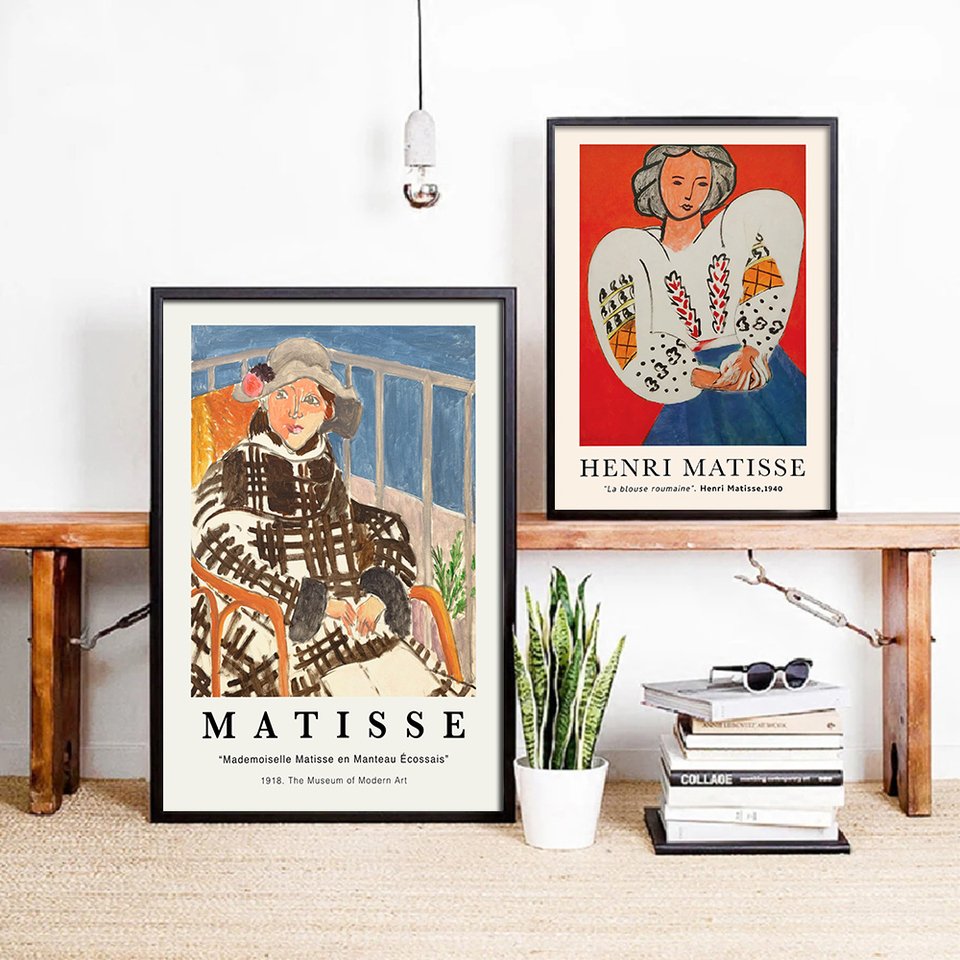 

Абстрактный плакат на холсте Matisse Museum
