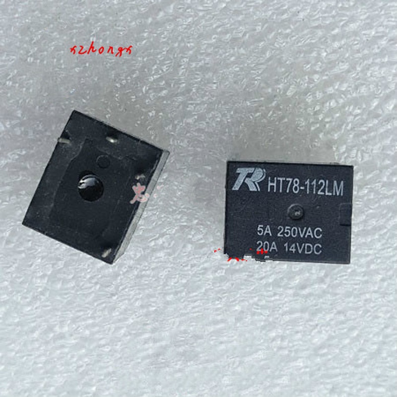

Реле T78 HT78-112LM 12 В постоянного тока, 4 фута, свободное, новое, нормально разомкнутое, 5 А