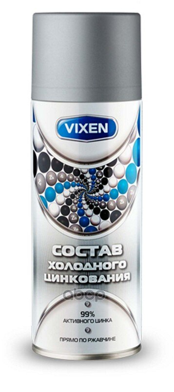 

Состав Холодного Цинкования Vixen 520мл Аэрозоль Vixen арт. VX23000