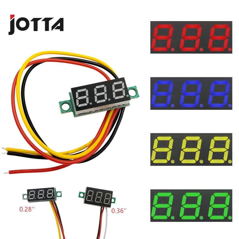 

Цифровой вольтметр JOTTA 0-100В