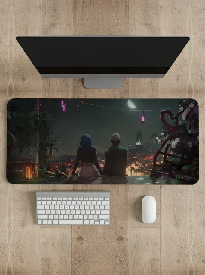 

Большой Коврик Для Мыши Arcane Season 2, Дизайн, Нескользящая Резиновая Основа, Подходит Для Ноутбуков И ПК