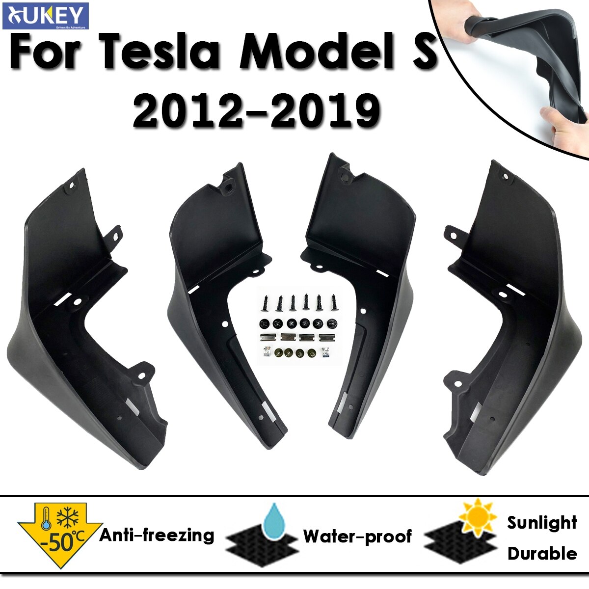 

Брызговики для Tesla Model S 2012 2013 2014 2016 2017 2018 2019