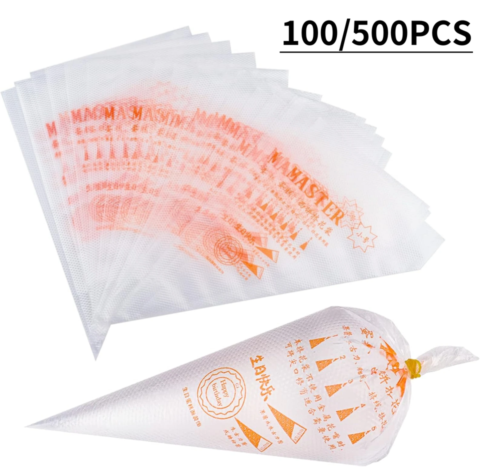 

Насадки для торта из пластика, набор 100/500 шт.