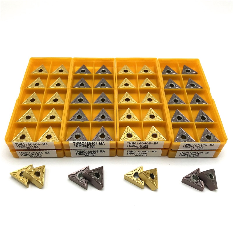 

TNMG160404 TNMG160408 внешние фрезы токарные инструменты CNC токарные вставки Высококачественный Режущий инструмент