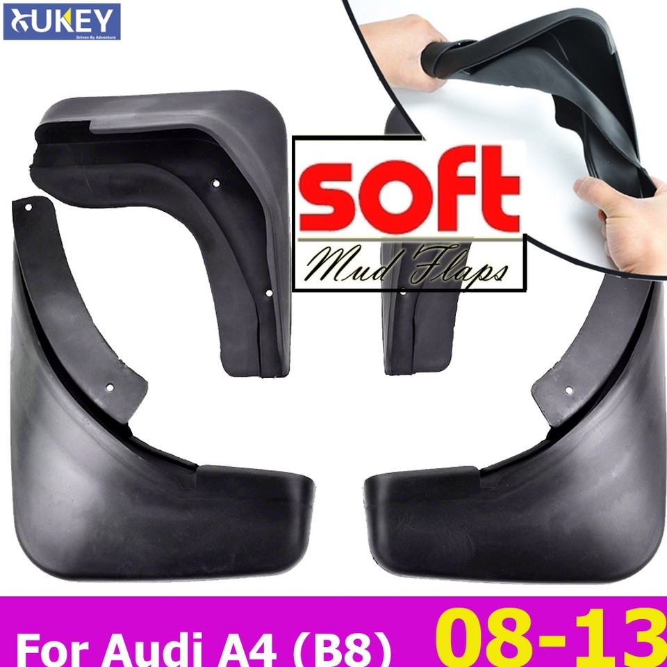 

Комплект формованных автомобильных брызговиков для Audi A4 B8 2008-2013, брызговики, брызговики, брызговики, Стайлинг 2009 2010 2011 2012