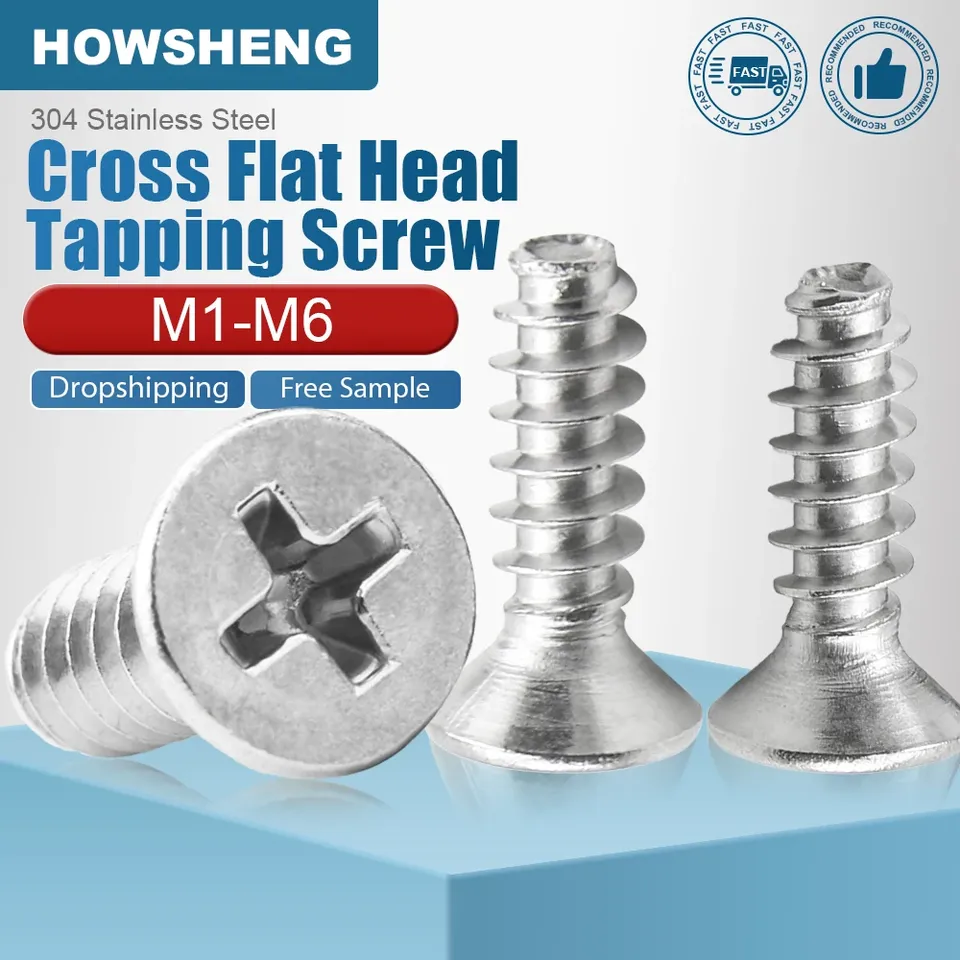 

Саморезы Phillips из нержавеющей стали M1.4-M4