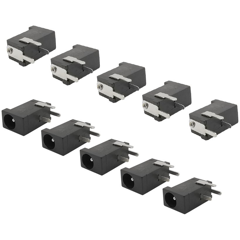 

10 шт. DC002 3,5 мм x 1,3 мм разъем постоянного тока DC-002 3,5x1,3 гнездовые разъемы постоянного тока для монтажа на печатную плату