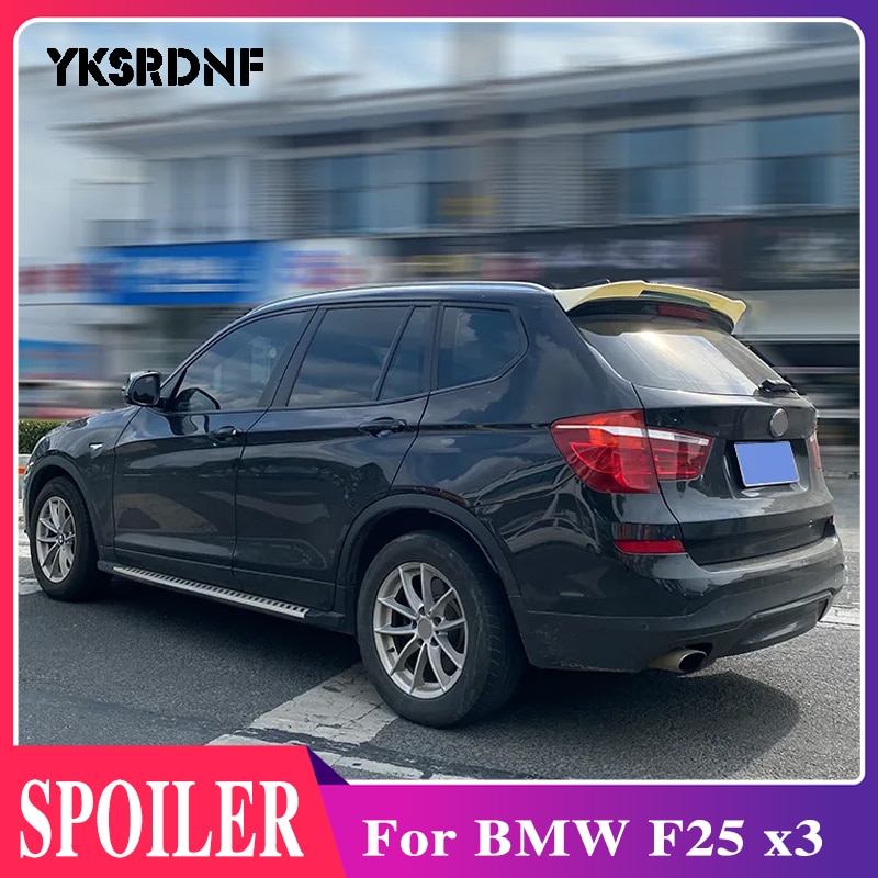 

Подходит для спойлера BMW F25 x3 2011-2017, высококачественный АБС-материал, отделка для заднего крыла автомобиля, Праймер, цветной спойлер для багажника