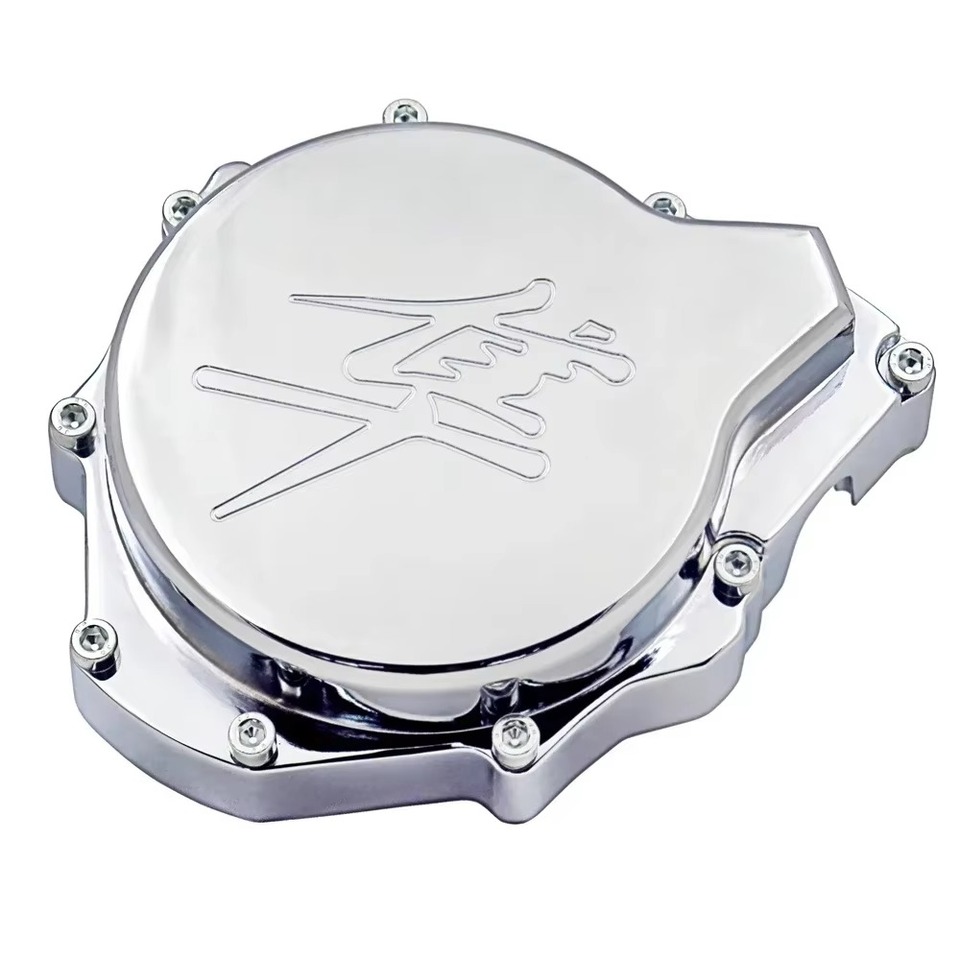

Картер для Suzuki Hayabusa GSXR1300 1999-2022, крышка статора двигателя, черная левая сторона, запасные части для мотоциклов