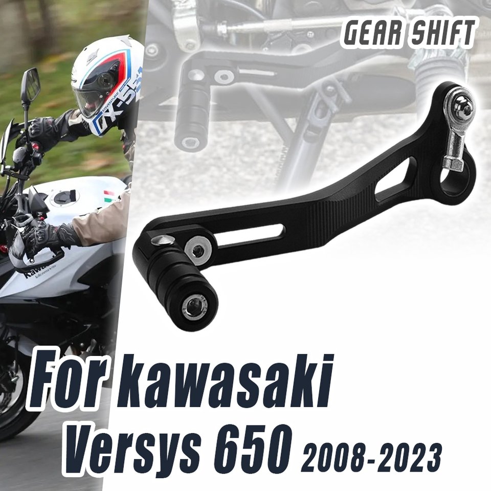 

Регулируемый складной рычаг переключения передач для Kawasaki Versys 650 2008-2023 2018 2017 Алюминиевый рычаг переключения передач для мотоцикла