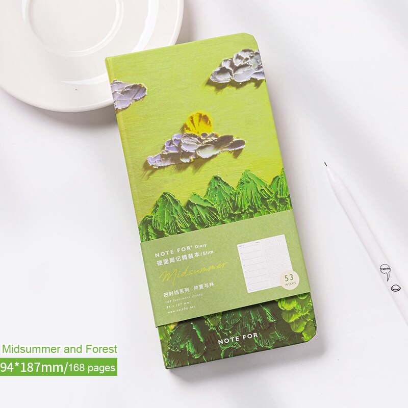 

Блокнот HUALIWEN с рисунком масляной живописи