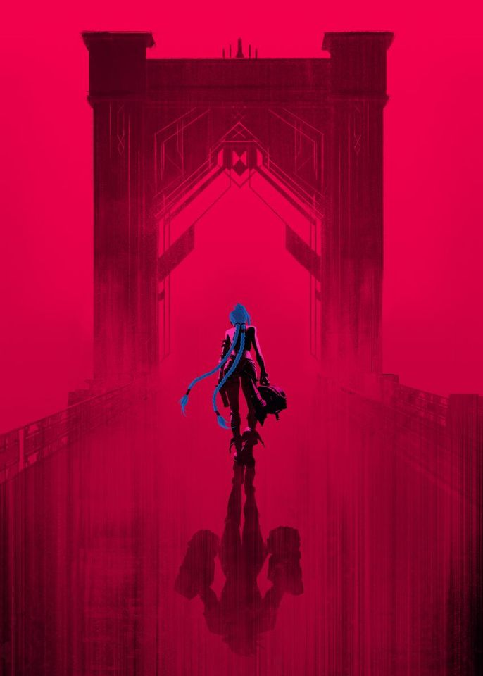 

Плакат Arcane Season 2 Jinx VI