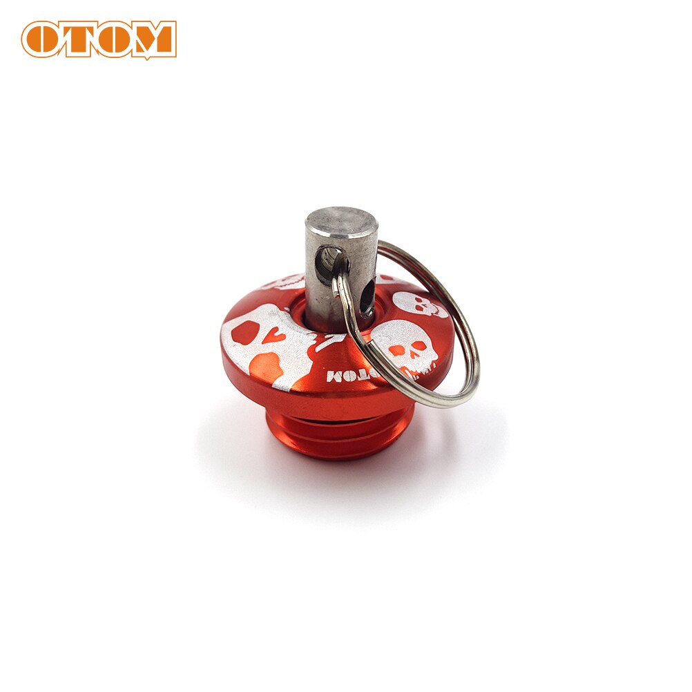 

OTOM CNC алюминиевая заглушка для наполнителя масла для мотоцикла, ЭКСЦЕНТРИКОВЫЙ ЗАМОК, предохранительная Противоугонная гайка для слива масла для ZONGSHEN NC250 NC450