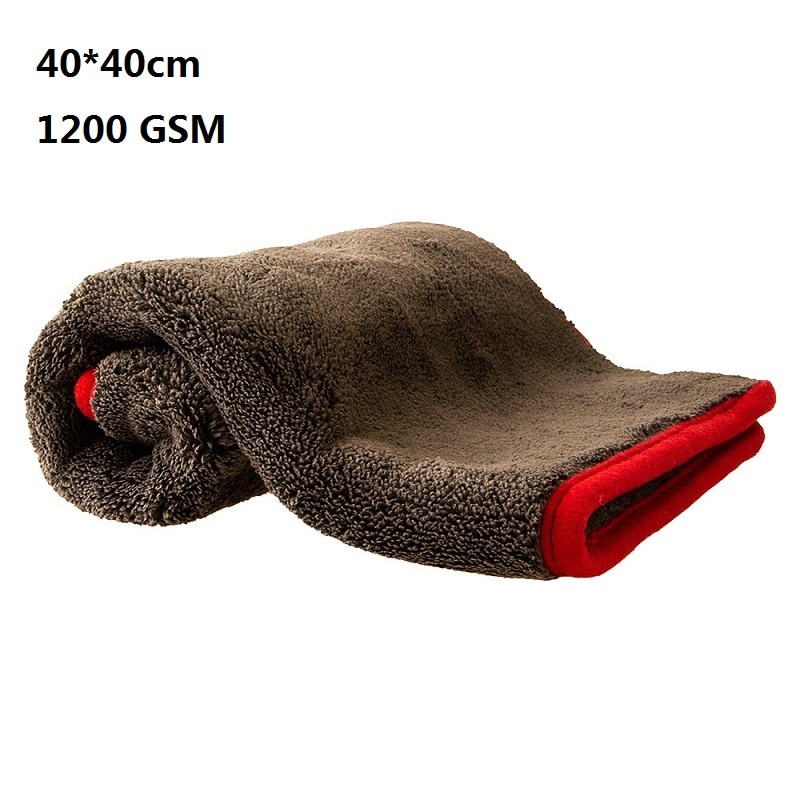 

Полотенце из микрофибры, ультратолстая мойка для автомобиля, 1200 г/м2