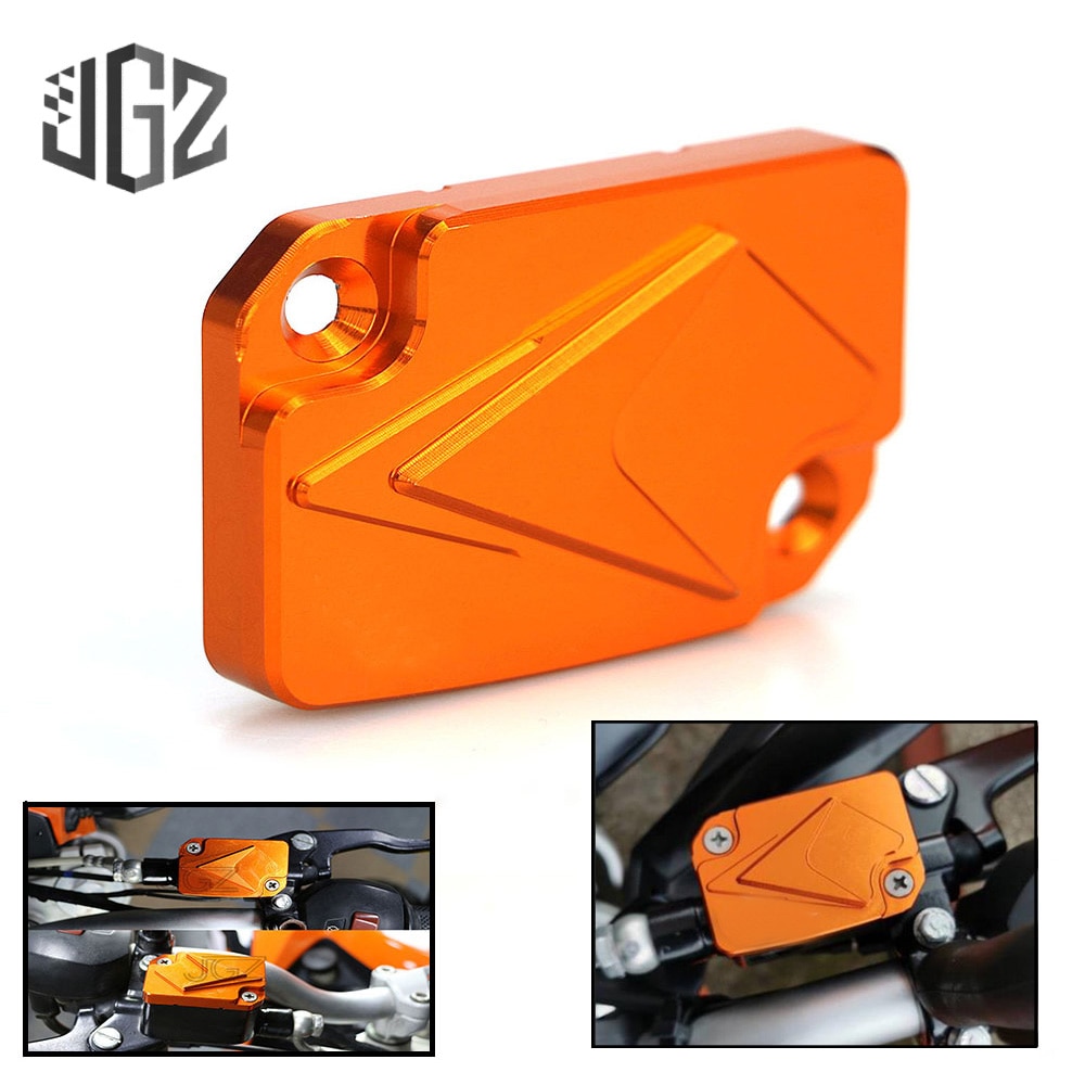

Оранжевый для KTM Duke 125 200 390 2013 2014 2015 2016 CNC алюминиевый передний тормозной резервуар для мотоцикла аксессуары для крышки резервуара жидкости