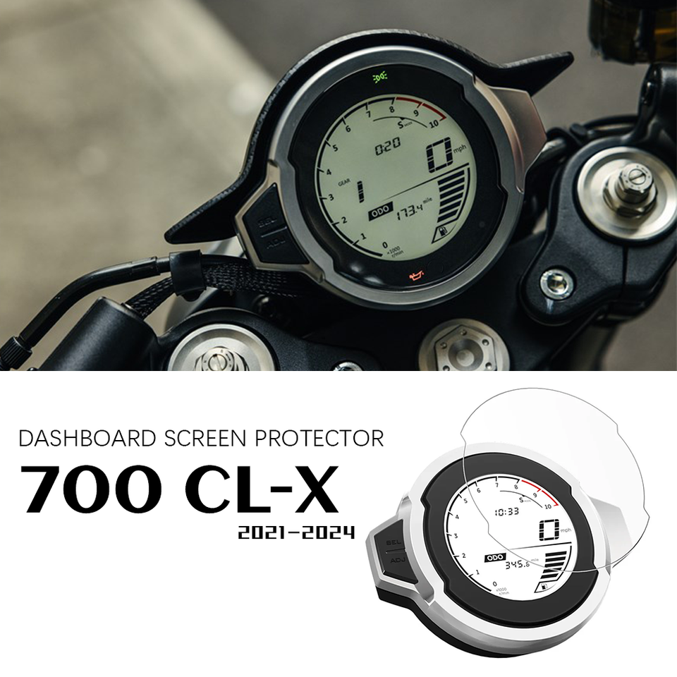 

Аксессуары для CF MOTO 700CL-X, защитная пленка для экрана приборной панели 700CLX 700, детали для инструмента из ТПУ для CFmoto CLX 700 CL-X