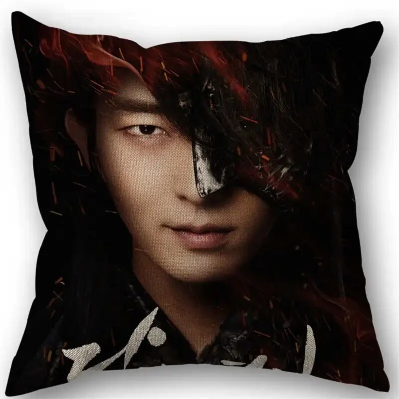 

Чехол для подушки Lee Joon Gi XXIHLIVE лён/хлопок 45x45 см