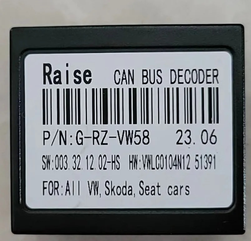 

LEEWA 1 шт. автомобильный медиаплеер радио CANBUS BOX для Android Volkswagen RZ-VW58