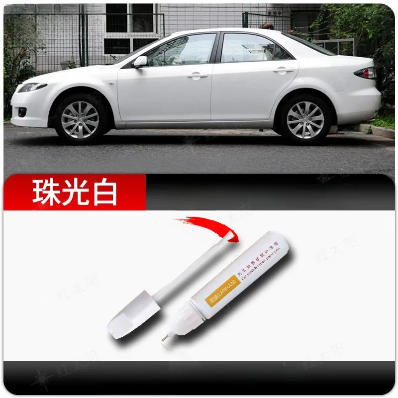 

Ручка для ремонта краски для Mazda 6, облако, серебро, Полярная ночь, черный, царапины, Бог, инструмент, фиолетовая Mazda 6, ручка для краски автомобиля