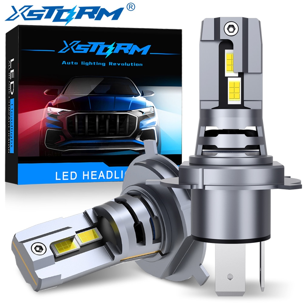 

XSTORM H4 Светодиодные Автомобильные Фары Canbus 9003 HB2 20000LM Super Bright 6500K 12V Универсальные Лампы Дальнего/ближнег...