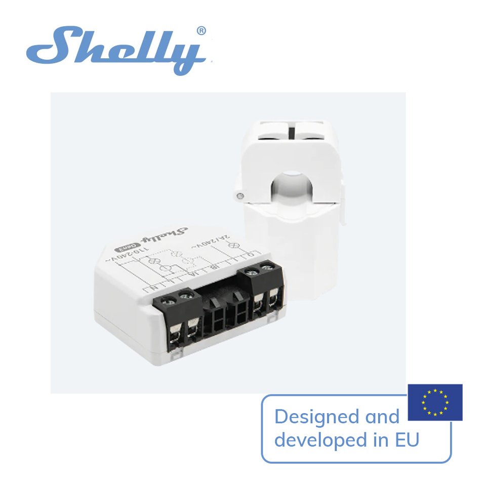 

Shelly EM Gen3 Монитор энергопотребления Wi-Fi