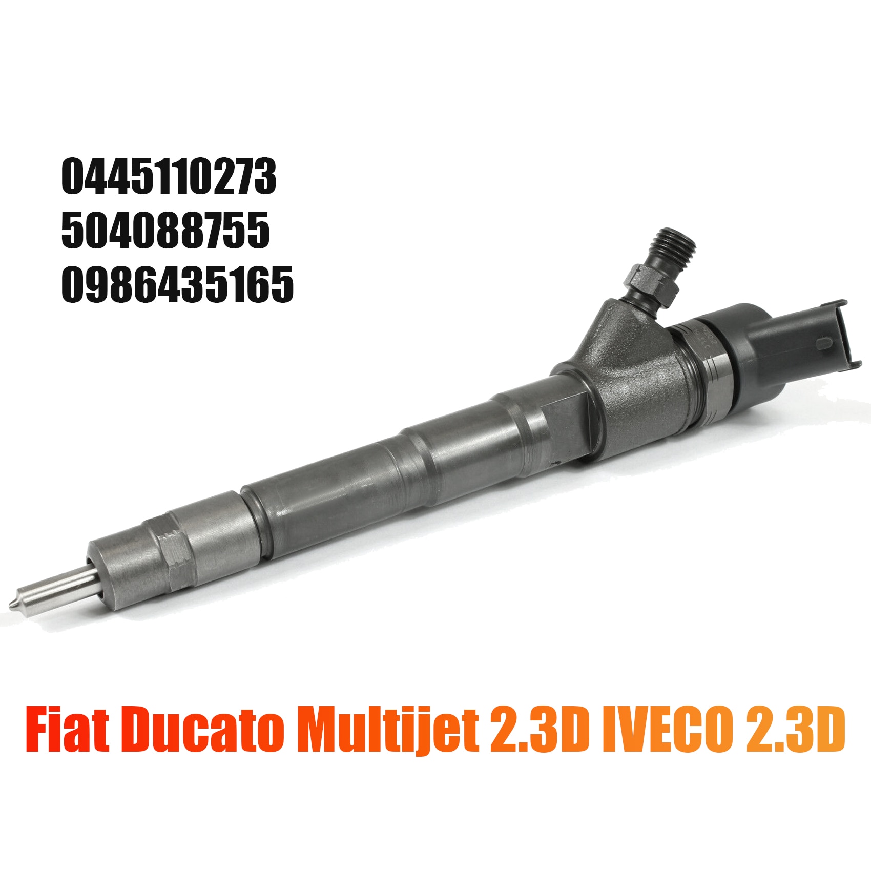 

Новый 0445110273 Топливная форсунка Common Rail 0986435165 для FIAT Ducato IVECO Daily 2.3 D 504088755 504377671
