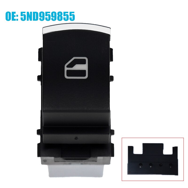 

5ND959855 5K3959857 5ND959565B 1KD959833 5ND941431B Кнопка стеклоподъемника для VVW Passat B6 CC Eos Golf 5 6 Plus GTI